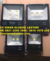 Lampu Sorot LED Yestar 50w 100w 150w dan 200w Chip Bridgelux IP67